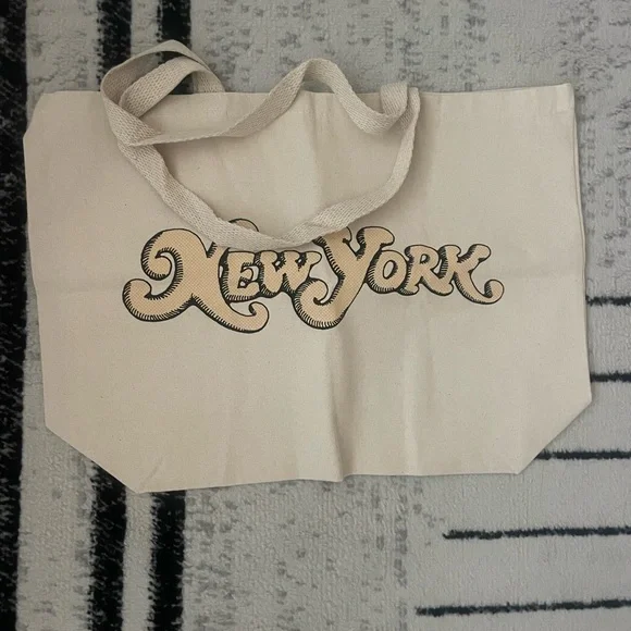 New York Magazine Canvas Tote Bag - Cream - Picture 2 of 4